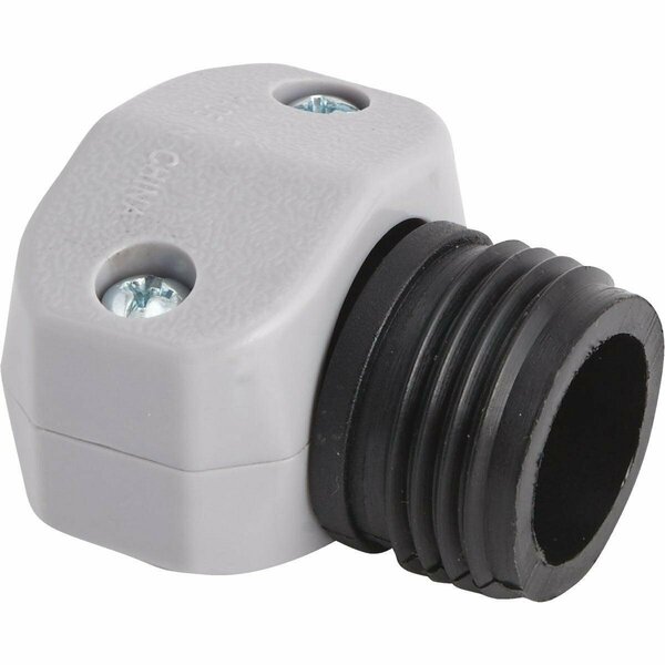 Best Garden 1/2 In. Male Poly Hose End Mender Hose Coupling 39018